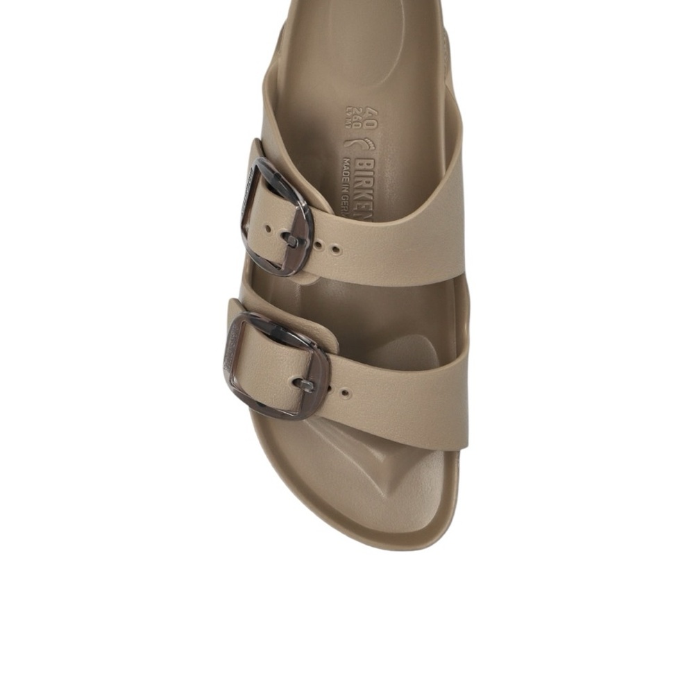 Birkenstock Arizona Big Buckle Slide Sandal- Grey Taupe- Size 6 - Picture 2 of 10